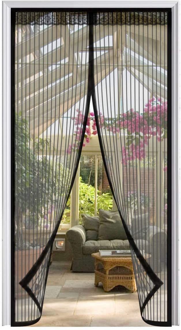 Mesh curtain installation